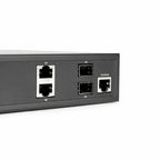 Rocstor SolidConnect SCM20 Managed L2 Gigabit Ethernet (10/100/1000) Power over Ethernet (PoE) Black