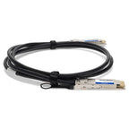 AddOn Networks CAB-D-D-400G-2-5M-AO InfiniBand/fibre optic cable 98.4" (2.5 m) QSFP-DD Black, Silver