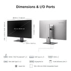Viewsonic VP Series VP3276T-4K computer monitor 32" 3840 x 2160 pixels 4K Ultra HD LED Black