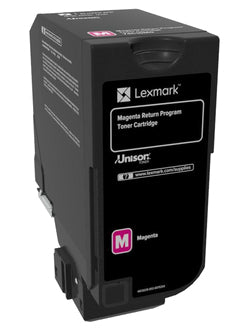 Lexmark 74C00MG toner cartridge 1 pc(s) Original Magenta