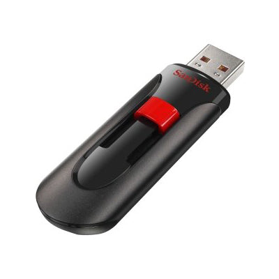 SanDisk Cruzer Glide USB flash drive 128 GB USB Type-A 2.0 Black, Red