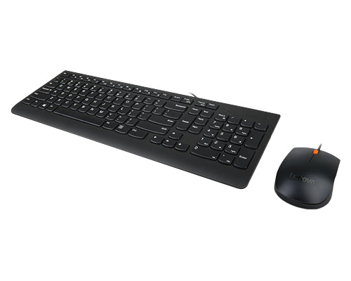 Lenovo 300 keyboard Mouse included Universal USB QWERTY US English Black