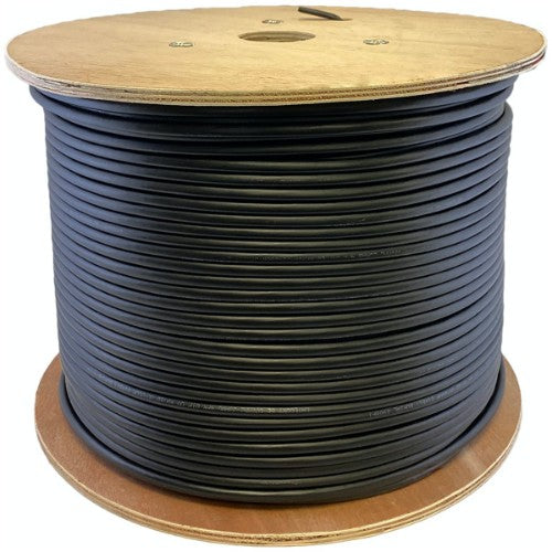 AddOn Networks ADD-CAT6ABULK1K-BK networking cable Black 12000" (304.8 m) Cat6a U/UTP (UTP)