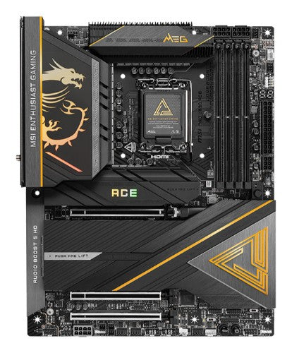 MSI MEG Z890 ACE motherboard Intel Z890 LGA 1851 (Socket V1) ATX