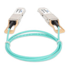 AddOn Networks QSFP112-400GB-AOC-1M-NV-AO InfiniBand/fibre optic cable 39.4" (1 m) Aqua color