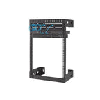 StarTech.com RK15WALLO rack cabinet 15U Wall mounted rack Black