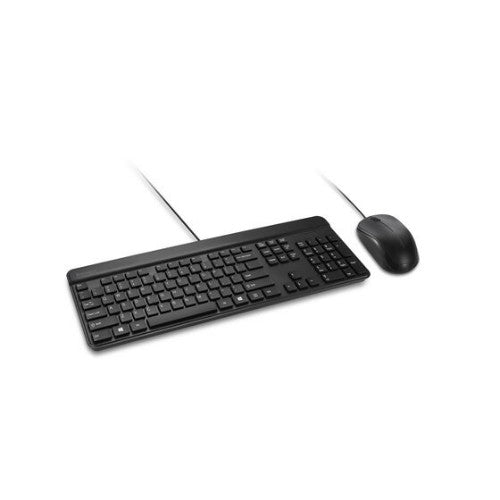 Kensington KM201 keyboard Mouse included Home/Office USB QWERTY Black