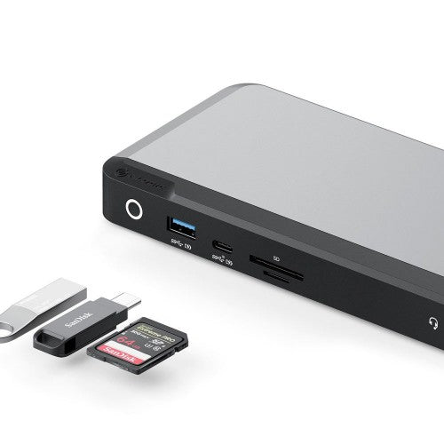 ALOGIC DX3 Wired USB 3.2 Gen 1 (3.1 Gen 1) Type-C Black, Gray
