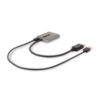 StarTech.com MST14DP122DP video cable adapter 11.8" (0.3 m) DisplayPort 2 x DVI Gray