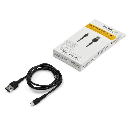 StarTech.com RUSBLTMM1MB lightning cable 39.4" (1 m) Black