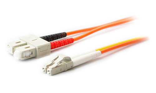 AddOn Networks SC - LC, 3m InfiniBand/fibre optic cable 118.1" (3 m) Orange