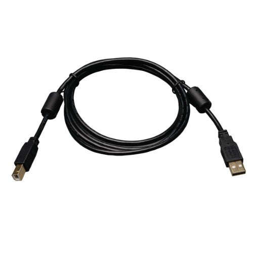 Tripp Lite U023-003 USB cable USB 2.0 35.4" (0.9 m) USB A USB B 0.48 Gbit/s Black