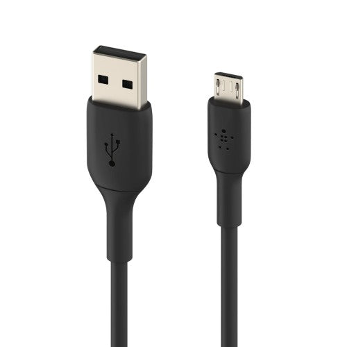 Belkin CAB005BT1MBK USB cable 39.4" (1 m) USB A Micro-USB A Black