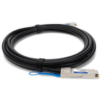 AddOn Networks ADD-QDEQEX-PDAC5M InfiniBand/fibre optic cable 196.9" (5 m) QSFP+ Black