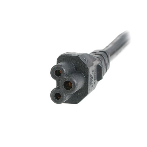 StarTech.com PXT101NB3S10 power cable Black 118.1" (3 m) NEMA 5-15P C5 coupler
