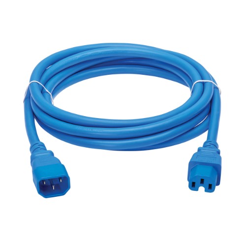 Eaton P018-010-ABL power cable Blue 122" (3.1 m) C14 coupler C15 coupler