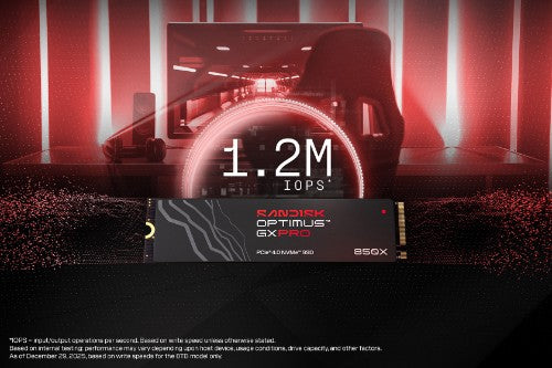 SanDisk Optimus GX PRO 850X 8 TB M.2 PCI Express 4.0 NVMe TLC 3D NAND
