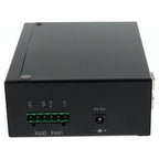 AddOn Networks ADD-GMC-2RJ2SFP-POE+ network media converter Internal 1000 Mbit/s Black