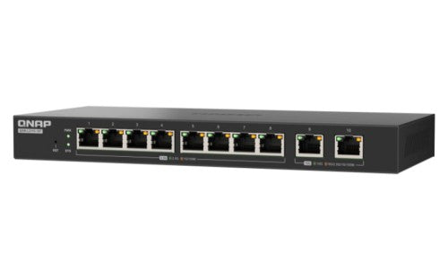 QNAP QSW-L2110-10T-US network switch Managed Desktop Black