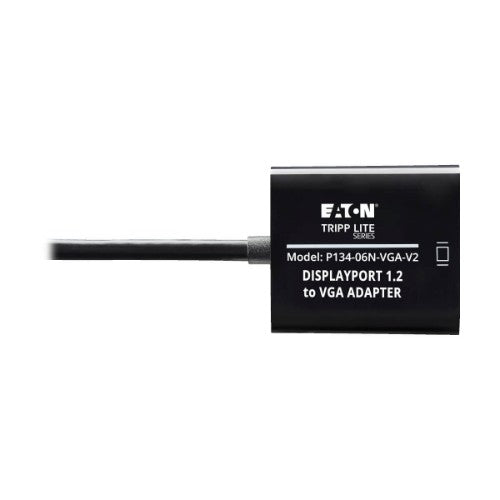 Tripp Lite P134-06N-VGA-V2 video cable adapter 5.91" (0.15 m) DisplayPort VGA (HD15) Black