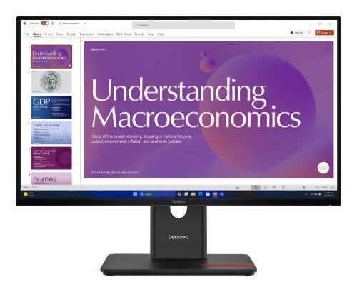 Lenovo ThinkVision T24D-40 computer monitor 23.8" 1920 x 1080 pixels Full HD LCD Black