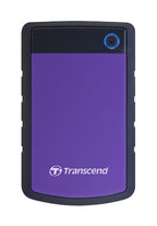 Transcend StoreJet 25H3P (USB 3.0), 2TB external hard drive 5400 RPM 2.5" Micro-USB B 3.2 Gen 1 (3.1 Gen 1) Black, Purple