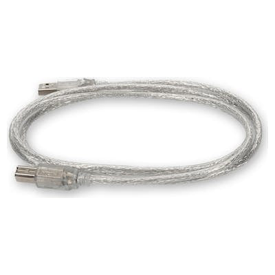 AddOn Networks USBEXTAB6CLR USB cable USB 2.0 72" (1.83 m) USB A USB B Transparent