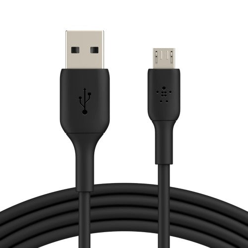 Belkin CAB005BT1MBK USB cable 39.4" (1 m) USB A Micro-USB A Black