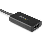 StarTech.com DP2HD4K60H video cable adapter 4.8" (0.122 m) DisplayPort HDMI Type A (Standard) Black