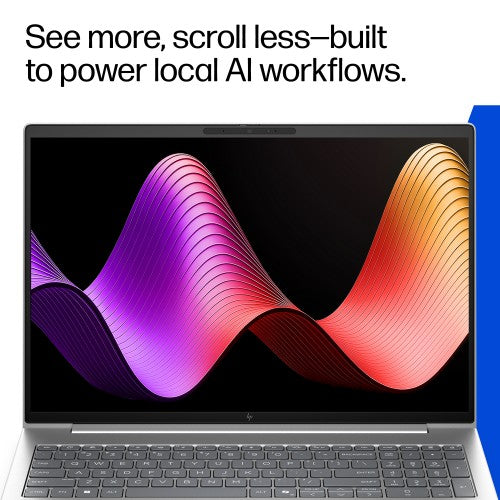 HP EliteBook 6 G2i 16 inch Notebook Next Gen AI PC Wolf Pro Security Edition Copilot+ PC 325 Laptop 16" WUXGA 16 GB DDR5-SDRAM 512 GB SSD Wi-Fi 7 (802.11be) Windows 11 Pro Silver