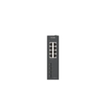 D-Link DIS-210G-12 network switch Managed L2/L3 Gigabit Ethernet (10/100/1000) DIN rail Black