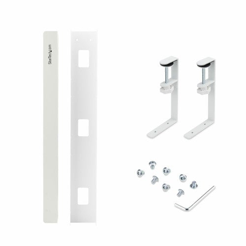 StarTech.com CALW-DESK-CABLE-TRAY cable organizer Cable tray White 1 pc(s)