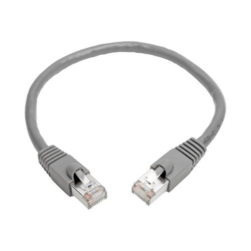 Tripp Lite N262-001-GY networking cable Gray 11.8" (0.3 m) Cat6a U/FTP (STP)