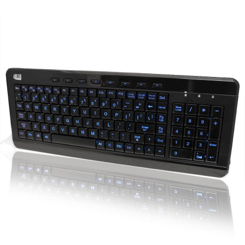 Adesso SlimTouch 120 keyboard USB QWERTY English Black