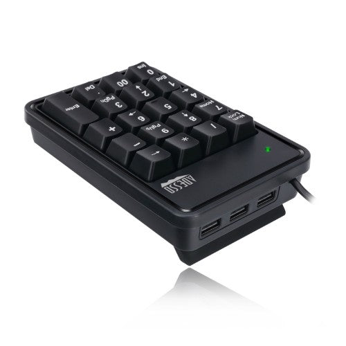 Adesso AKB-600HB numeric keypad Universal USB Black