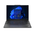 Lenovo ThinkPad E16 Gen 1 (Intel) Intel® Core™ i5 i5-1335U Laptop 16" WUXGA 16 GB DDR4-SDRAM 256 GB SSD Wi-Fi 6 (802.11ax) Windows 11 Pro Black