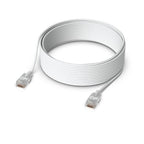 Ubiquiti UACC-Cable-Patch-EL-15M-W networking cable Translucent, White 590.6" (15 m) Cat6