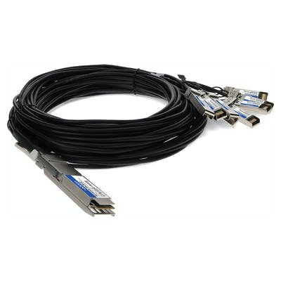 AddOn Networks OSFP-8SFP28-PDAC3M-AO InfiniBand/fibre optic cable 118.1" (3 m) 8xSFP28 Black, Silver