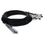 AddOn Networks OSFP-8SFP28-PDAC3M-AO InfiniBand/fibre optic cable 118.1" (3 m) 8xSFP28 Black, Silver
