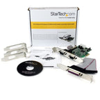 StarTech.com PEX2S5531P interface cards/adapter Internal Serial