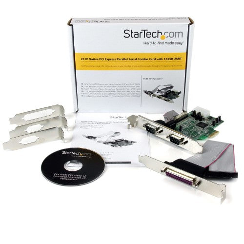 StarTech.com PEX2S5531P interface cards/adapter Internal Serial