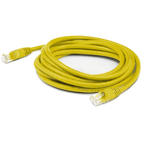 AddOn Networks ADD-6FCAT6A-YW networking cable Yellow 70.9" (1.8 m) Cat6a U/UTP (UTP)