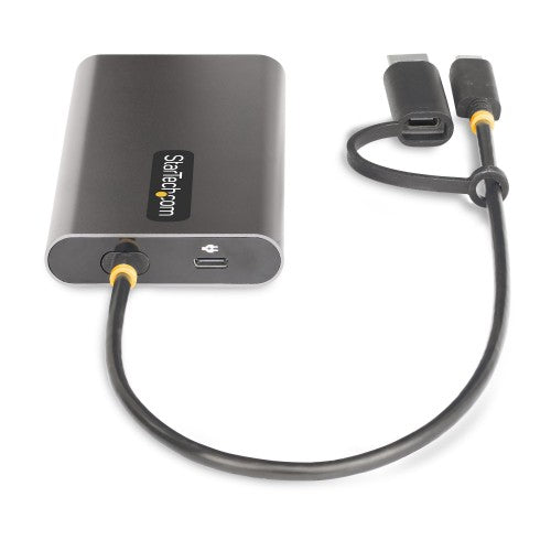 StarTech.com 109B-USBC-HDMI USB graphics adapter 3840 x 2160 pixels Gray