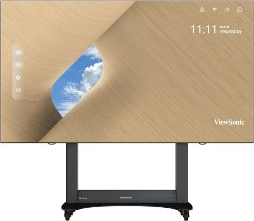 Viewsonic LDS138-151 signage display Digital signage flat panel 138" LED Wi-Fi 600 cd/m² Full HD Black