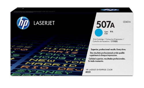 CE401A (507A) Toner cyan, 6K pages