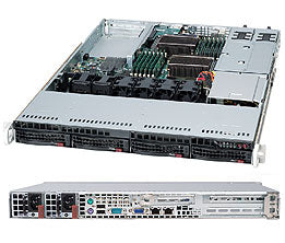Supermicro CSE-815TQC-706WB2-1P computer case Rack Black 750 W