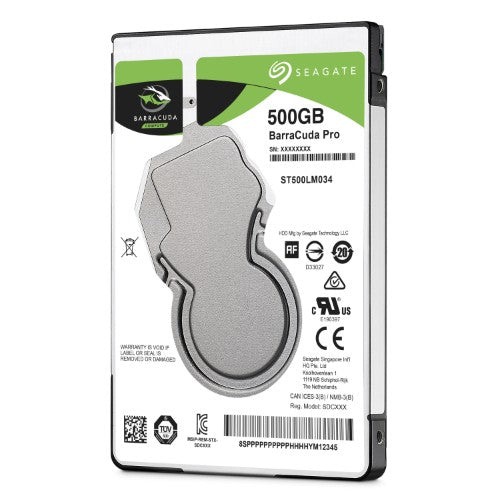Seagate Barracuda Pro internal hard drive 500 GB 7200 RPM 128 MB 2.5" Serial ATA III
