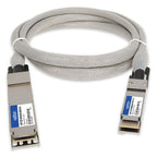 AddOn Networks OSFP-QDD-400GB-MX-PDAC2M-AO InfiniBand/fibre optic cable 78.7" (2 m) QSFP-DD DAC Gray, Stainless steel