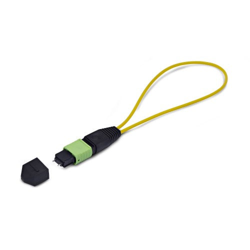 StarTech.com LOOPBACKMTP12OS2SMM network cable tester Fiber cable tester Black, Green, Yellow
