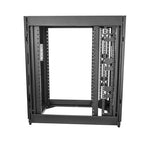 StarTech.com RK2537BKM rack cabinet 25U Freestanding rack Black